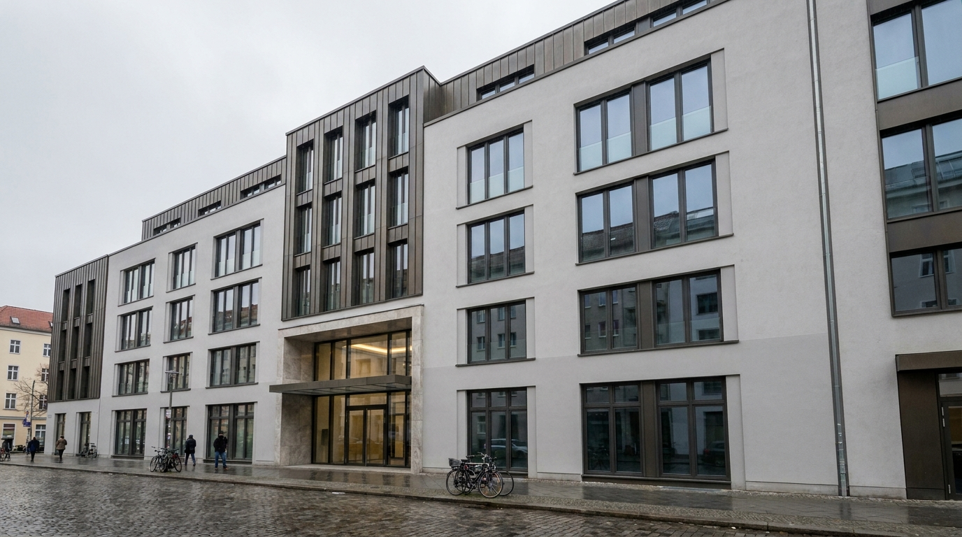 Nach der Sanierung: Fassadensanierung